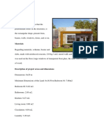 Proyecto Vivienda Unifamiliar Inglés