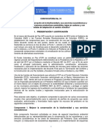 Términos de Referencia - Convocatoria 01