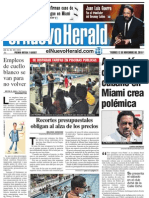 El Nuevo Herald - Secada's 11-12-10