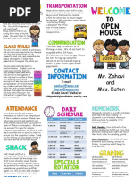 Open House Brochure 2019-2020