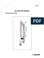 Spinnaker Pole Heel Lift System