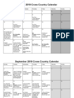 2019 Pms Cross Country Calendar 1
