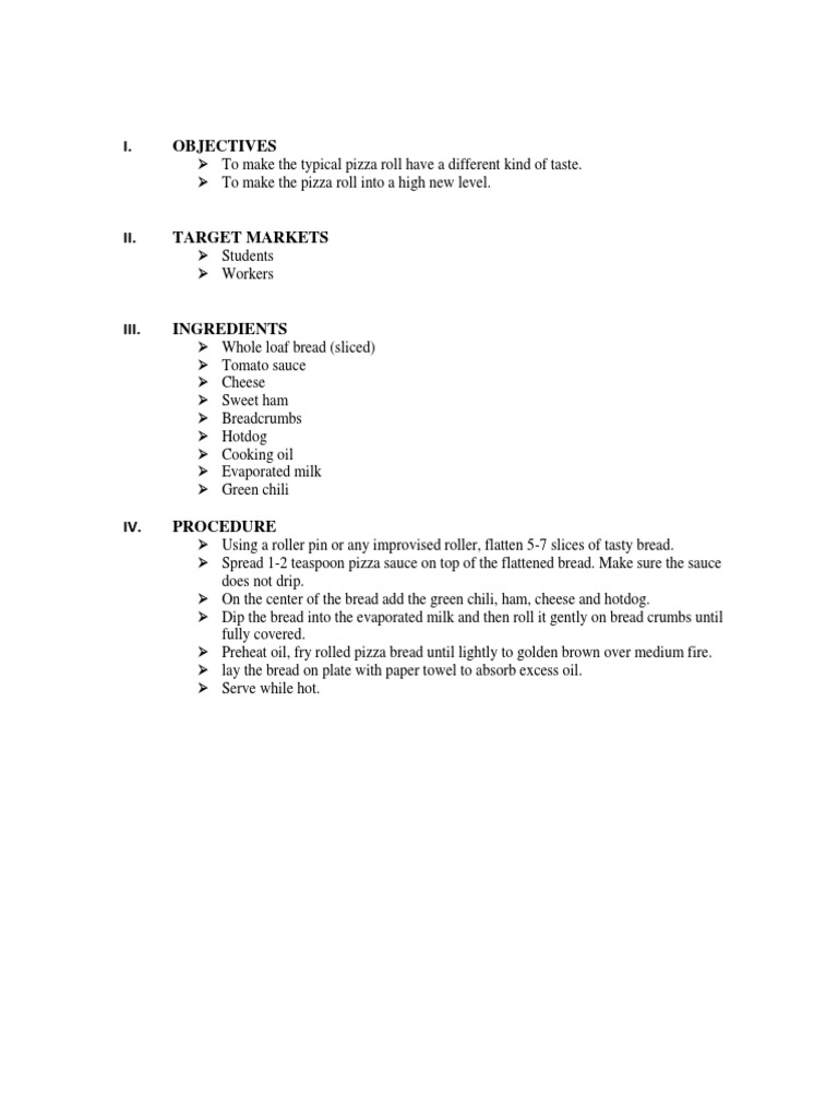 Product Proposal | PDF