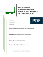 La rendición de cuentas y el control social en los gobiernos municipales