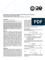 lADC/SPE 47791 Optimization of Drilling Parameters With The Performance of Multilobe Positive Displacement Motor (PDM)