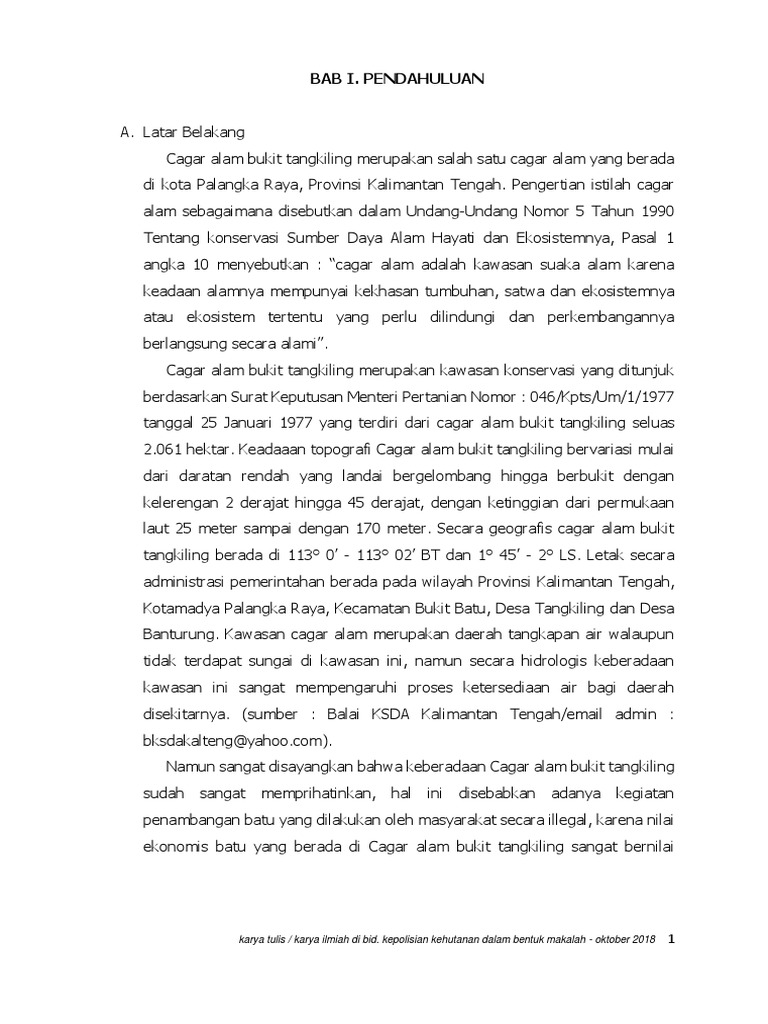 Penegakan Hukum Terhadap Pelaku Tindak Pidana Illegal Mining Di Dalam ...