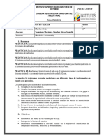 Practica Del Uso de Vernier o Pie de Rey