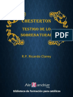 Clarey Ricardo - Chesterton Testigo de Lo Sobrenatural - alexandriae.org