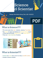 Science and Scientist
