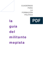 La Guía Del Militante Mepista