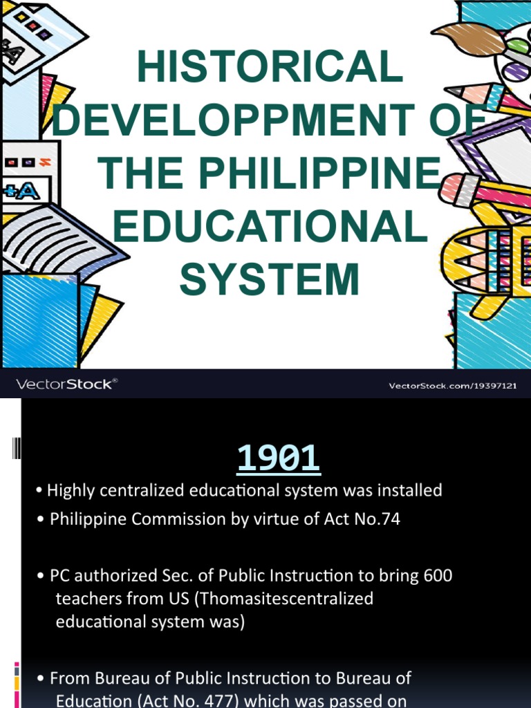 Evolution of Philippine Education 1901 | PDF