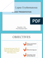 Lupus Case Presentation