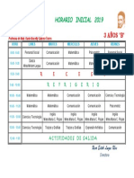 Horario I3B