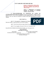 Regulamento do Programa Estadual de Incentivo ao Patrocínio Cultural - FAZCULTURA