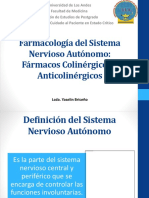 Farmacología Del Sistema Nervioso Autónomo