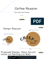 Chief Coffee Roaster: Neon Sign Project Proposal