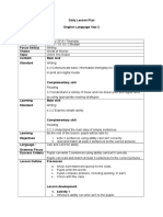 Daily English Lesson Plan Yr 2 Robot Writing