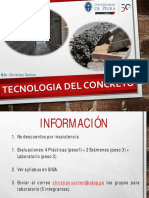 1ra Clase TECNOLOGIA DEL CONCRETO Final PDF