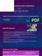 Get Me Roof: Summer Internship Project Presentation
