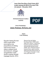 Evaluasi Penggunaan Obat Dan Biaya Pada Pasien JKN Rawat Jalan Penyakit Jantung Di RSUD Provinsi NTB Periode Januari - Desember 2018