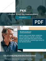 (Produk Kreatif Dan Kewirausahaan) : Kelompok 3