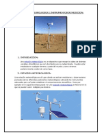 Estacion Meteorologica e Instrumentos de Medicion