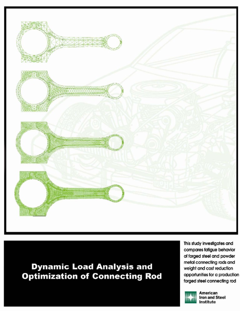 Dynamic Load Analysis and Optimization of Connecting Rod | PDF ...