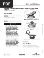 Instruction Manual Enardo 2000 2500 Series Emergency Pressure Relief Vents North America Only en 122600 3