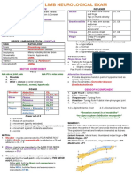 UL Neuro Exam