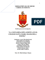 La Contaminacion Trabajo de Metodologia