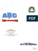 Introduction To Public Administration AB PDF