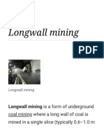 Longwall Mining