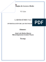 LAB02 C6 Investigación de Las Tecnologías WAN - Doc - PARTE ESPE