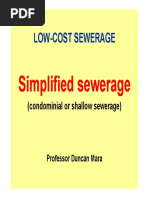 Simplified Sewerage