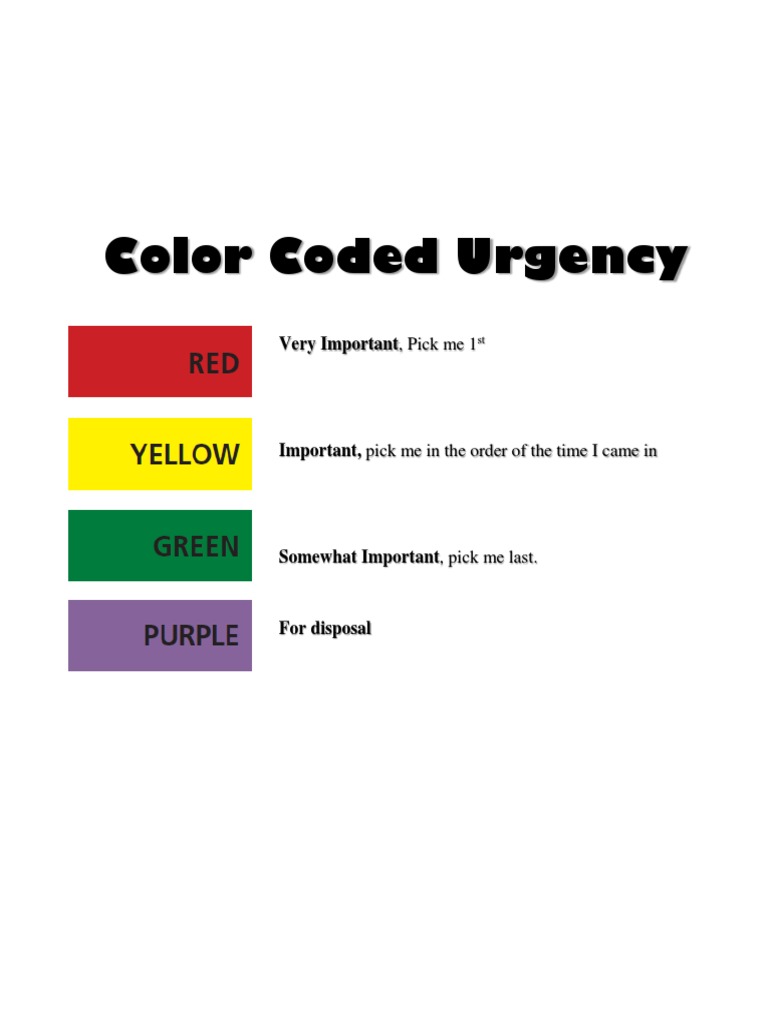 Color Coding | PDF