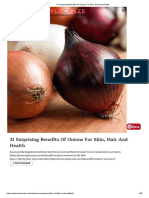 31 Surprising Benefits of Onions For Skin, Hair and Health