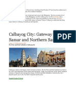 Calbayog City: Gateway To Samar and Northern Samar