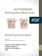 Buku Panduan KKD Modul Gastrointestinal 2018