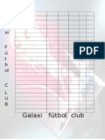Galaxi Fútbol Club: G Al A Xi F Ú T B Ol C L U B