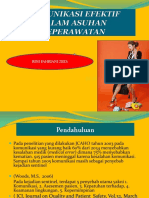 KOMUNIKASI EFEKTIF  DALAM ASUHAN KEPERAWATAN.pptx