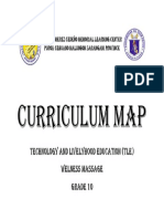 Curriculum Map: Technology and Livelyhood Education (Tle) Welness Massage Grade 10