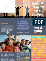 Example Brochure For Antibullying