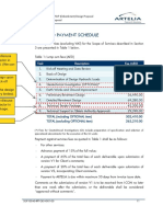 6 Fees and Payment Schedule: Task Description Fee (AED)