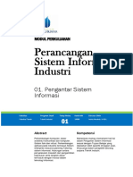 Modul Perancangan Sistem Informasi Industri (TM1)