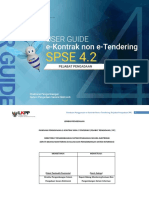 Panduan Penggunaan E-Kontrak Non E-Tendering (Pejabat Pengadaan)