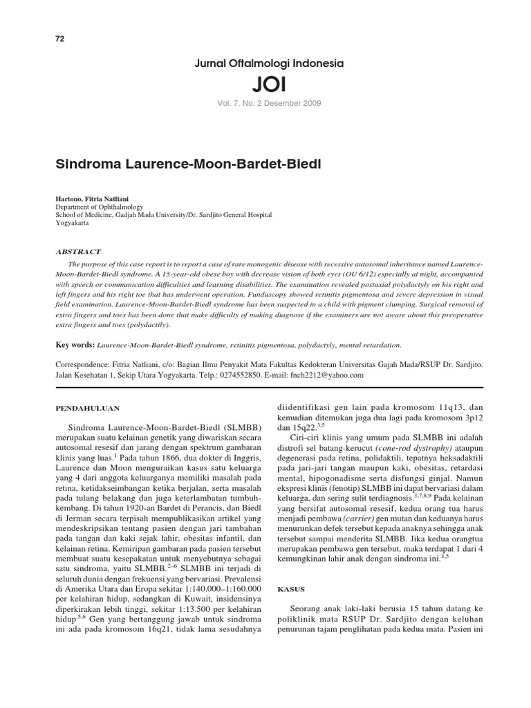 LMBB Syndrome PDF | PDF