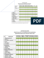 Laporan Bulanan Rekapitulasi Afp Di Puskesmas Dan Jejaringnya Kabupaten Ende Bulan Januari Tahun 2019