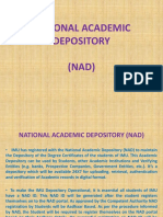 National Academic Depository (Nad)