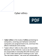 Cyber Ethics