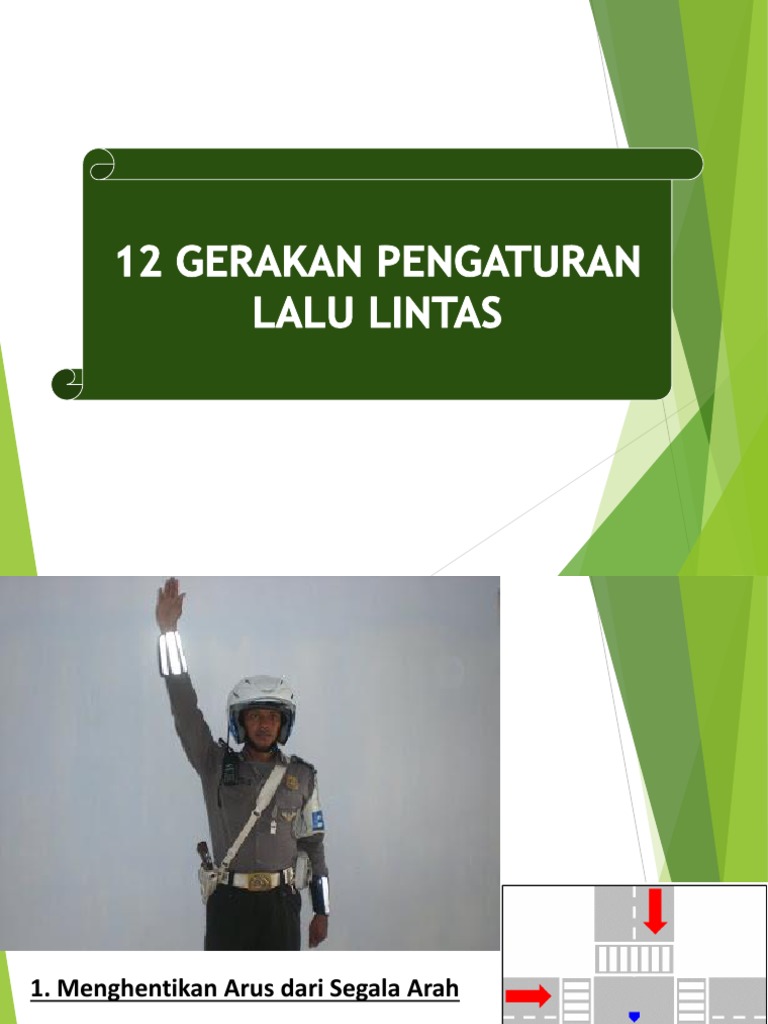 12 Gerakan Pengaturan Lalu Lintas | PDF